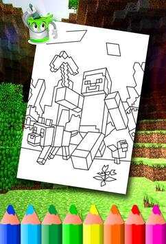 Minecraft Coloring Pages screenshot 3