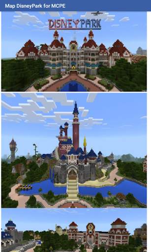 DisneyPark [Montagne russe] per Minecraft PE screenshot 3