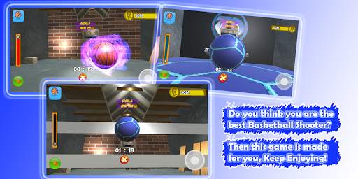 Basketball Shooter 3D - Offline Mobile Games 2021 screenshot 1