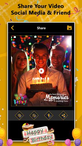 Happy Birthday Video Maker screenshot 7