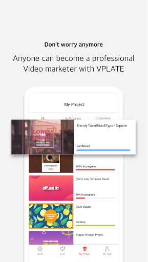 VPLATE - Video Ads Maker screenshot 5