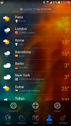 WETTER PREMIUM Tage Prognose, Regenradar & Widgets screenshot 8