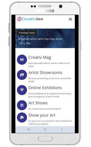 CreativInn - Art News and more screenshot 2