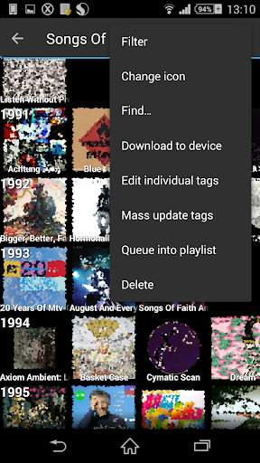 XenoAmp Music Player स्क्रीनशॉट 2