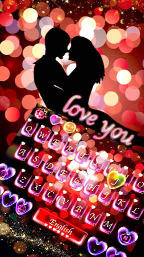 Love You Keyboard Theme screenshot 1