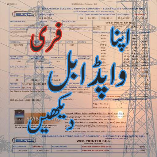 Electricity Bill of WAPDA - Bijli ka bill 1.4