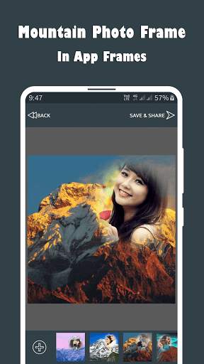 Mountain Photo Editor - Mountain Photo Frame screenshot 3