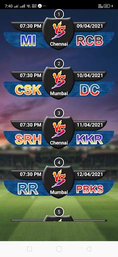 IPL 2021 Live TV - World Coup 2021 - IPL Score स्क्रीनशॉट 1