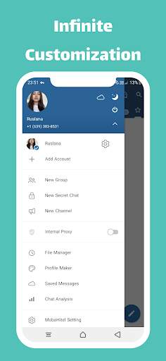 FastGram Messenger Antifilter screenshot 1
