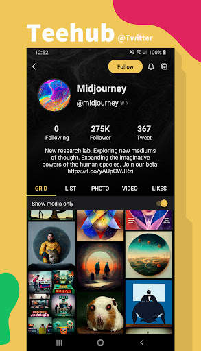 TeeHub for Twitter & Tumblr screenshot 3