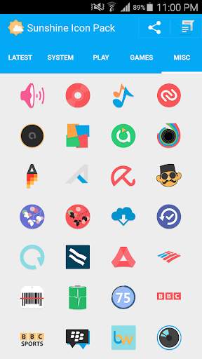 Sunshine - Icon Pack screenshot 7