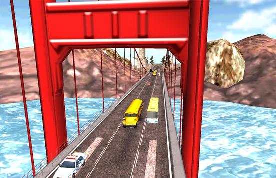 Kecepatan bus nyata Racing screenshot 4