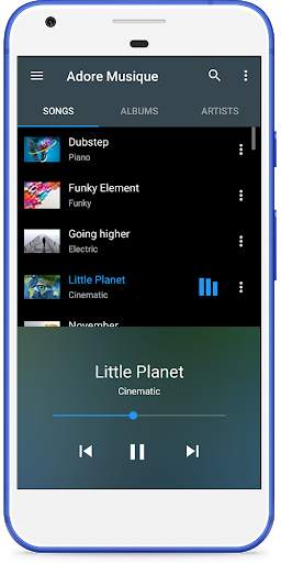 Adore Musique - Music Player स्क्रीनशॉट 6