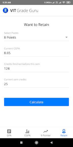 VIT Grade Guru screenshot 4