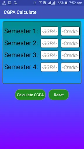 CGPA Calculator- DIU screenshot 3
