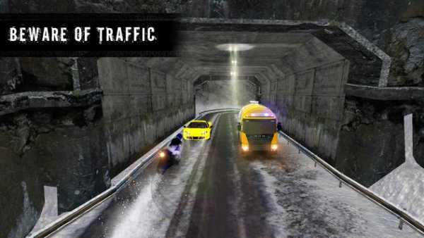 Offroad Snow Bike Driving Simulator 2019 screenshot 1