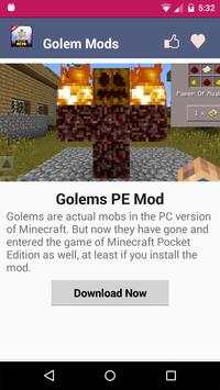Golem Mod For MCPE| screenshot 3