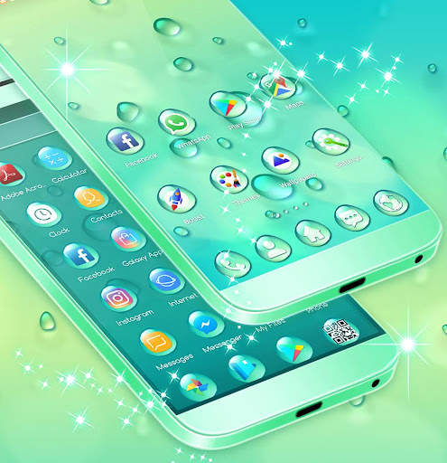 Tema Water Drops screenshot 3