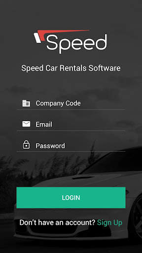 Speed - Car Rental Software screenshot 1