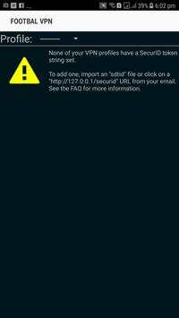 Footbal vpn screenshot 2