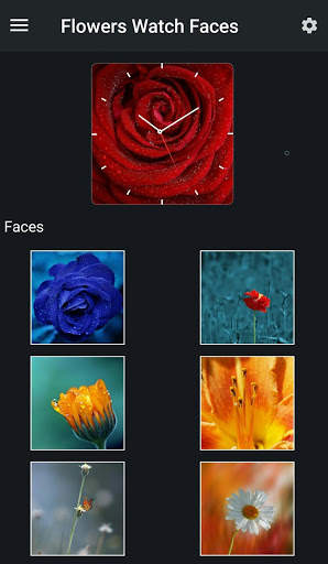 Flowers Watch Faces screenshot 3