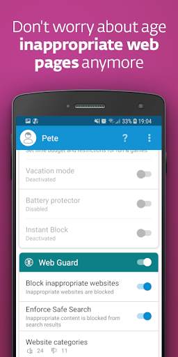 ESET Parental Control screenshot 4