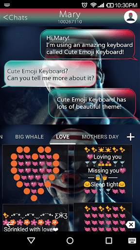 Clown Joker IT Emoji Keyboard screenshot 3