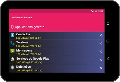 Anti-Vírus Android screenshot 18