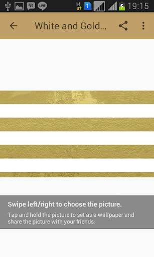 White and Gold Wallpaper screenshot 3