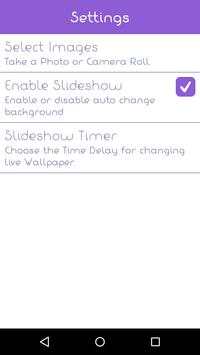 Photo Slideshow Live Wallpaper screenshot 1