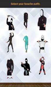 Ninja Photo Suit screenshot 3