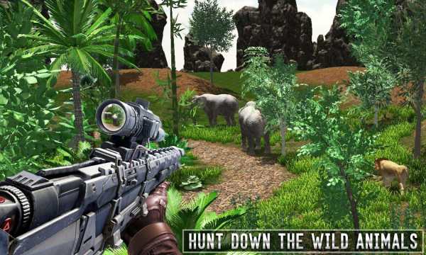 Jungle Animal Sniper Hunter 3d screenshot 4