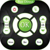 Sun Direct SetTop Box Remote
