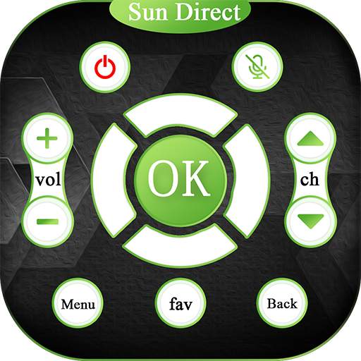 Sun Direct SetTop Box Remote 7.0