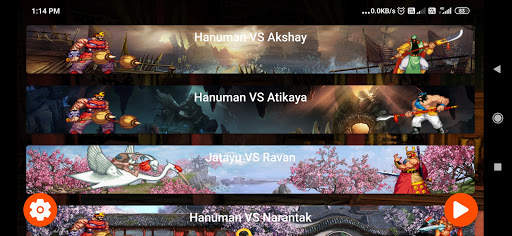 Hanuman Ji Game with Ramayana screenshot 1