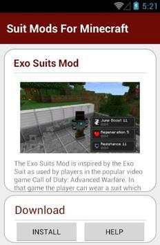 Suit Mods For Minecraft screenshot 3