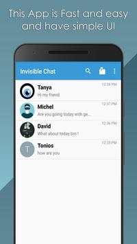 Invisible Chat screenshot 1