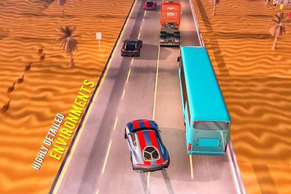 Traffic Car Highway Rush Racing screenshot 4