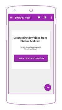Birthday Video Story Maker screenshot 1