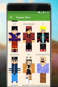 Skins for Minecraft PE screenshot 2