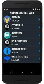 Admin Router Wifi screenshot 1