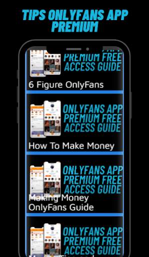 Onlyfans App Free Premium Guide 5 تصوير الشاشة