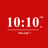 Digital Clock Live Wallpaper icon