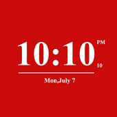 Digital Clock Live Wallpaper