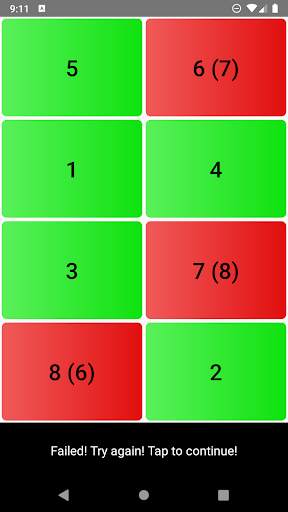 Attention Please! Memory Game скриншот 3