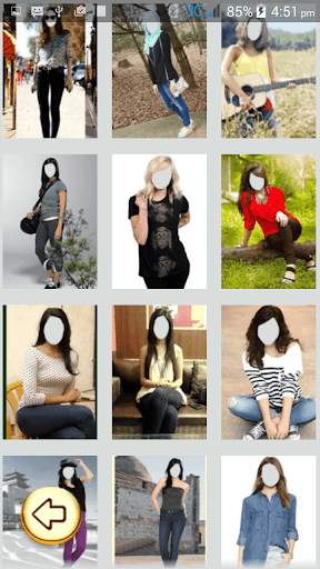 photo Editor - Girls in Jeans screenshot 1
