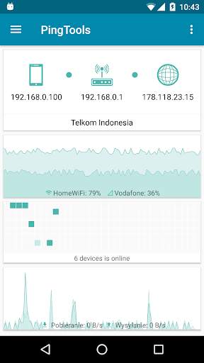 PingTools Network Utilities screenshot 1