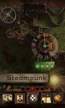 Steampunk GO Launcher screenshot 1