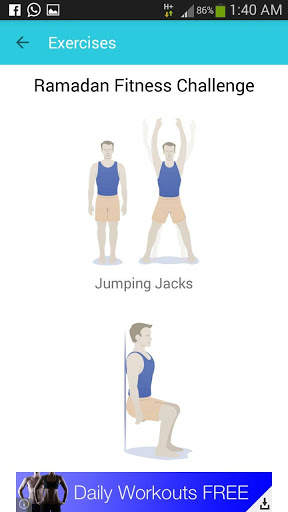 Ramadan Fitness Challenge screenshot 5