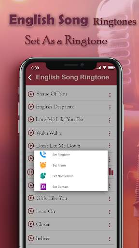 English Song Ringtone screenshot 3